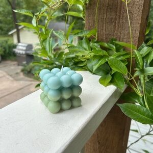 Bubble Cube Candle Custom